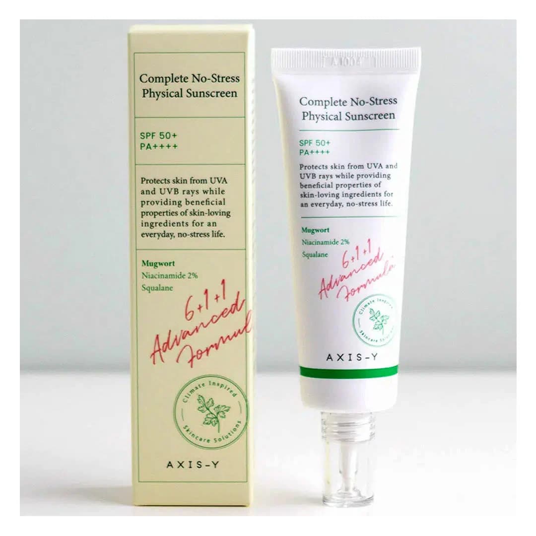 ضدآفتاب فیزیکی اکسیس وای AXIS-Y No-Stress Physical Sunscreen 50ml — تصویر ۴