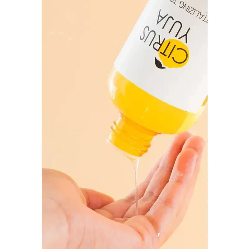 تونر حیات بخش روشن کننده یوجا فارم استی Farm Stay Citrus Yuja Toner 280ml — تصویر ۹
