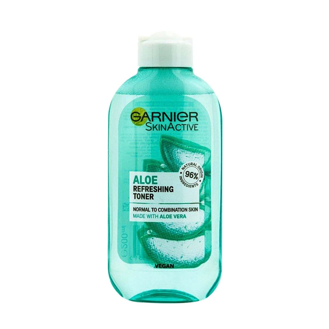 تونر آلوئه ورا گارنیر نرمال تا مختلط Garnier Hyaluronic Aloe toner 200ml — تصویر ۲