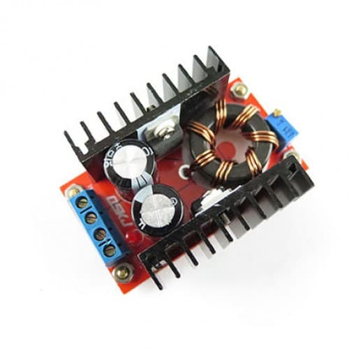 ماژول رگولاتور DC به DC افزاینده 6 آمپر با قابلیت تنظیم ولتاژ خروجی
