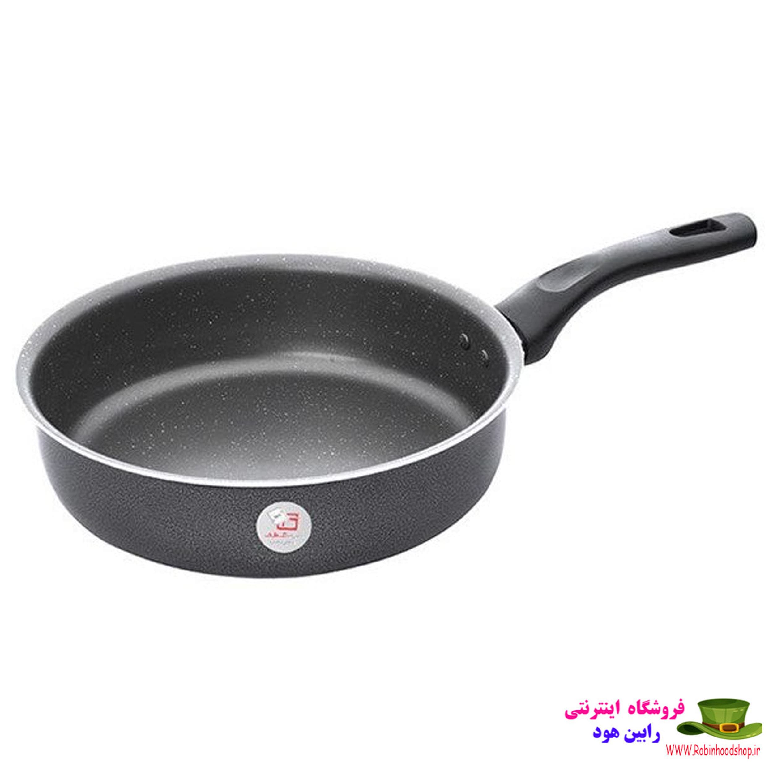تابه تک دسته تک ظرف مدل کلاسیک سایز 24 — تصویر ۲
