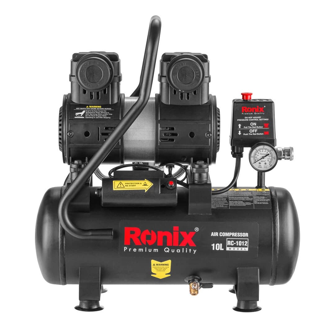 پمپ باد سایلنت 10 لیتری رونیکس مدل RC-1012 — تصویر ۲