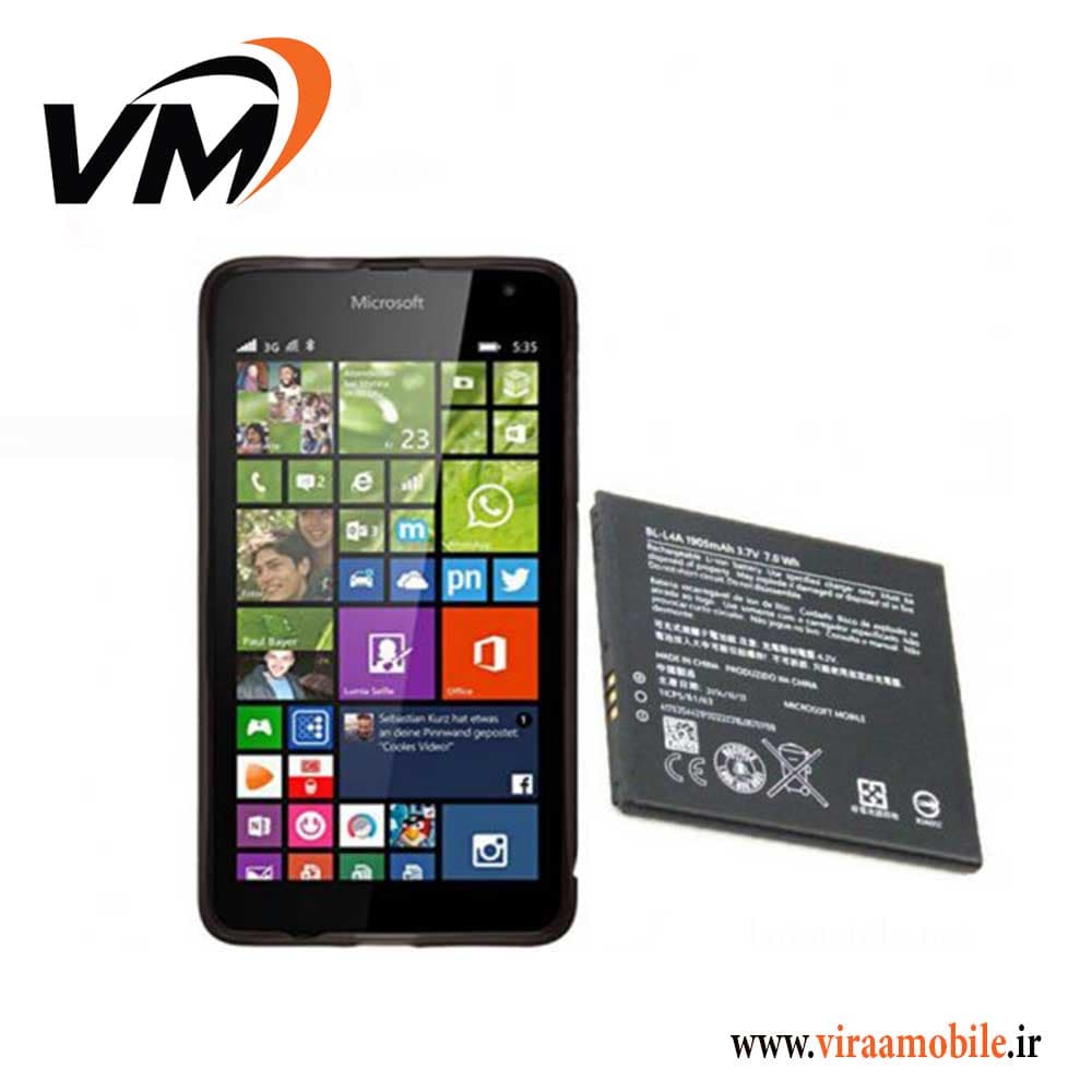 باتری اصلی مایکروسافت Microsoft Lumia 535 – BL-L4A — تصویر ۲
