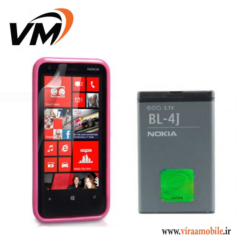 باتری اصلی نوکیا Nokia Lumia 620 – BL- 4J — تصویر ۲
