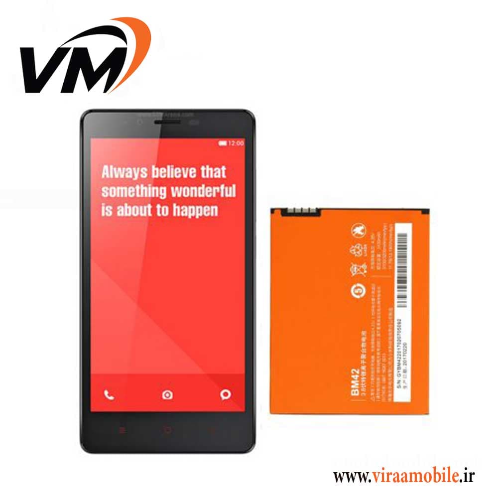 باتری اصلی شیائومی Xiaomi Redmi Note 4G – BM42
