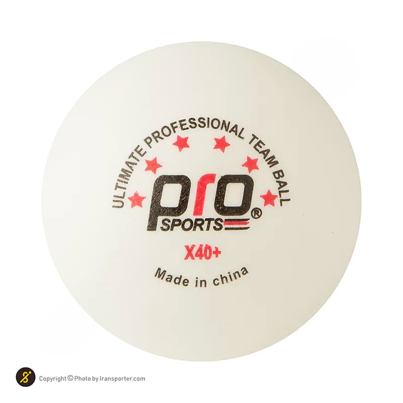 توپ پینگ پنگ پرو اسپرتز 6 ستاره PS-006 بسته 6 عددی — تصویر ۵