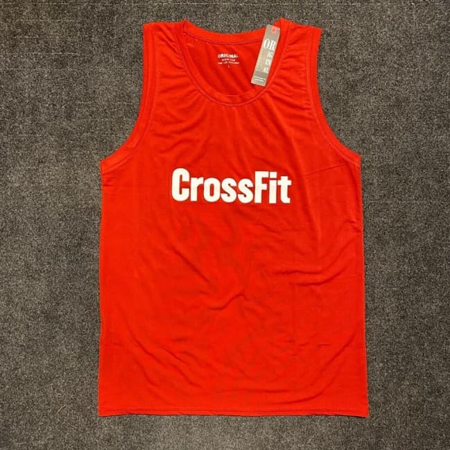تاپ مردانه حلقه ای لاکرا سوزنی Cross fit تکی