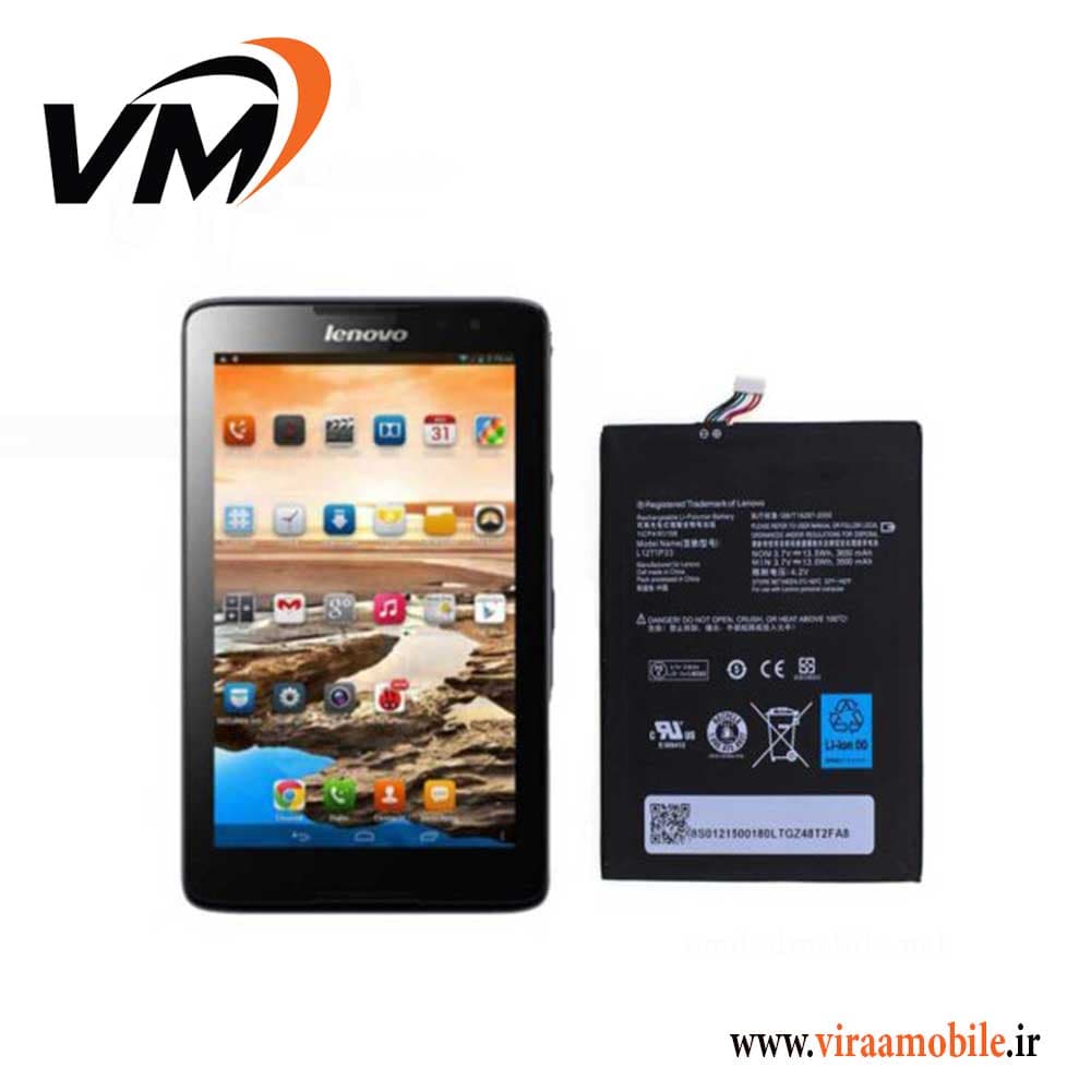 باتری اصلی تبلت لنوو Lenovo A7-30 A3300 – L12T1P33 — تصویر ۲
