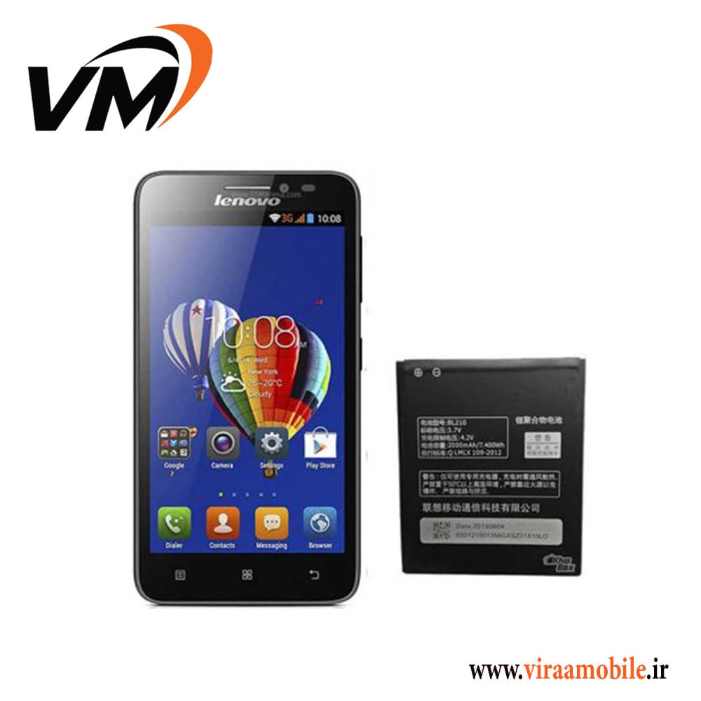 باتری اصلی لنوو Lenovo A606 – BL210 — تصویر ۲