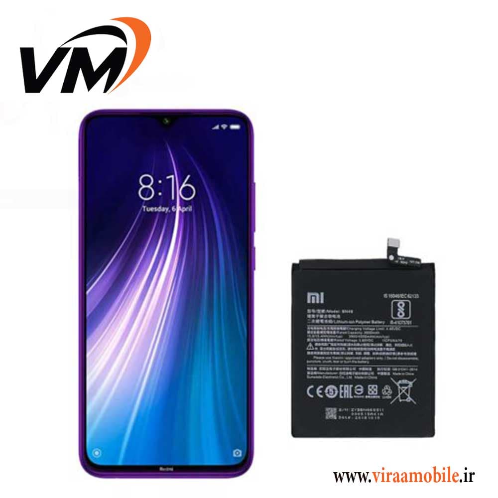 باتری اصلی شیائومی Xiaomi Redmi Note 8 – BN46 — تصویر ۲