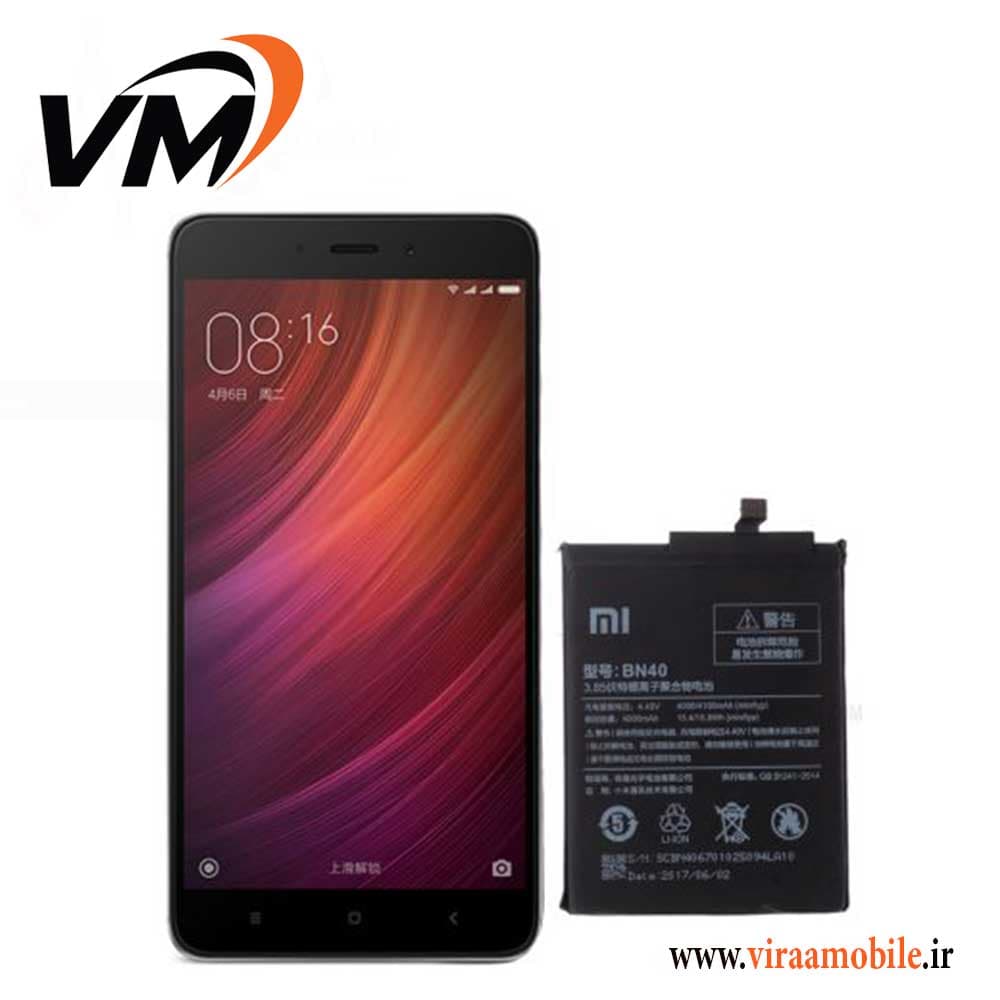 باتری اصلی شیائومی Xiaomi Redmi 4 (China) – BN40 — تصویر ۲