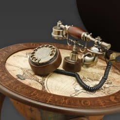 تلفن کره چوبی لوتوس کد TG-816 رنگ BROWN — تصویر ۱۰