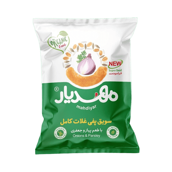 سویق پفی مهدیار غلات کامل در طعم های مختلف (پفک رژیمی) — تصویر ۹