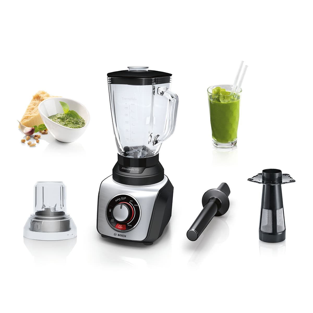 مخلوط کن بوش مدل BOSCH SilentMixx Pro MMB66G7M
