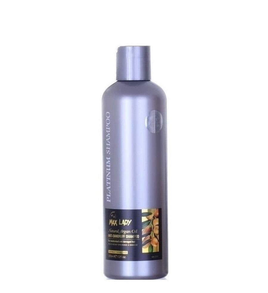 شامپو آرگان پلاتینیوم مکس لیدی maxlady — تصویر ۳