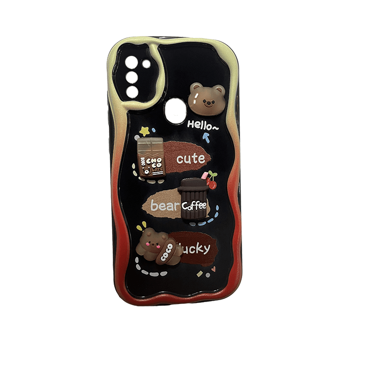 قاب عروسکی سامسونگ a11 طرح کافی بیر /Samsung A11 — تصویر ۲