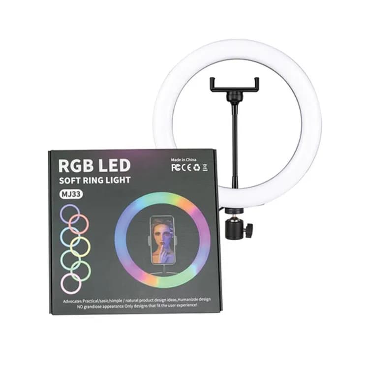 رينگ لايت Ring light MJ33 13 inch RGB — تصویر ۹