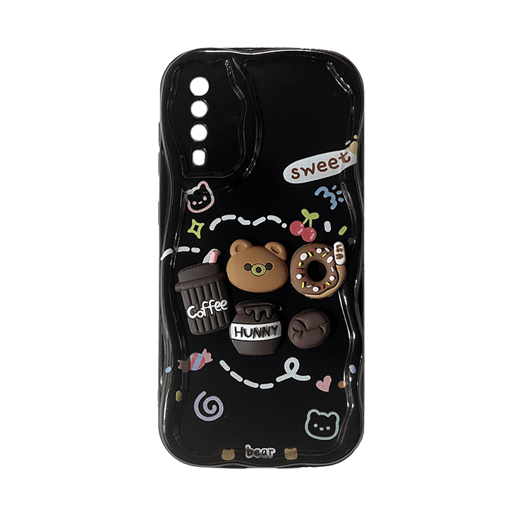 قاب عروسکی سامسونگ a30s طرح کافی هانی /Samsung A30s