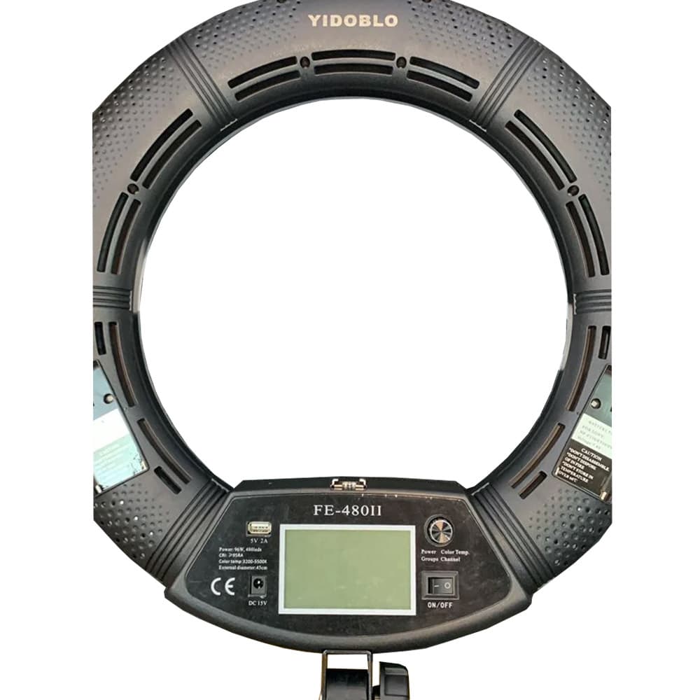 رینگ لایت ایدوبلو Yidoblo Ring Light FE-480 II ( 45سانتی متر 96 وات) — تصویر ۹