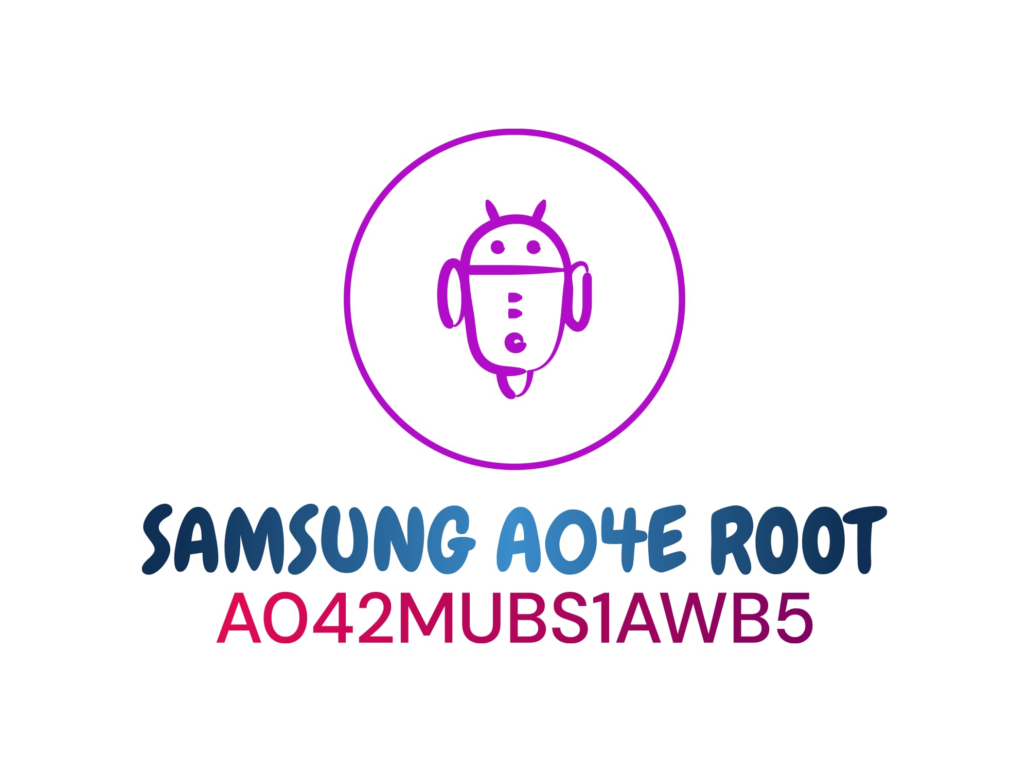 A042M S1 ROOT (A042MUBS1AWB5) فایل روت A04e