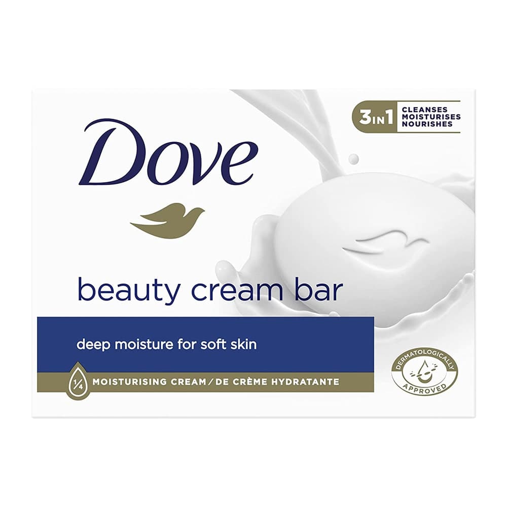 صابون شیری داو DOVE اصل اندونزی مدل Beauty Cream وزن 90 گرم — تصویر ۳