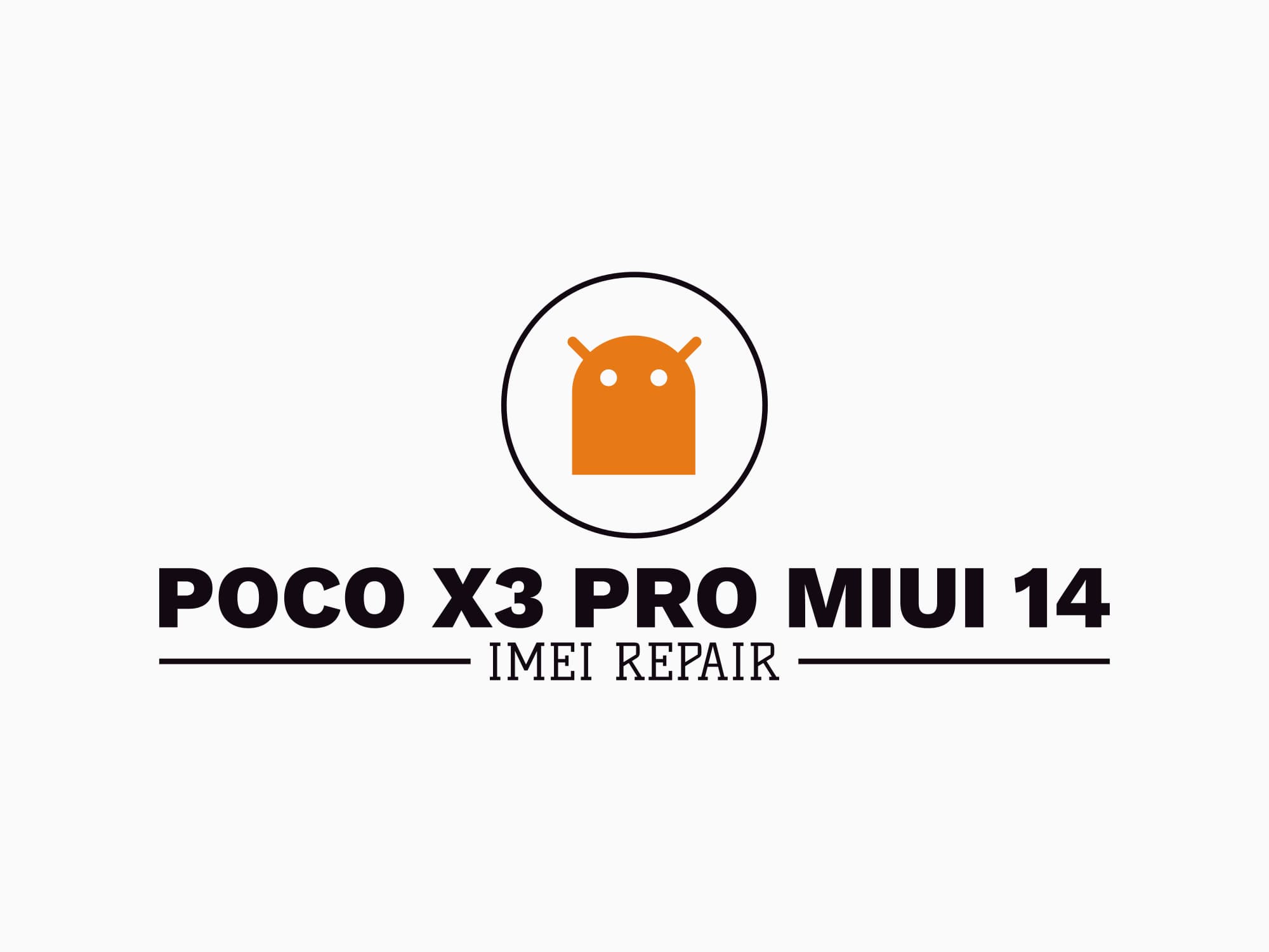 ترمیم سریال Poco X3 Pro (vayu) در MIUI 14