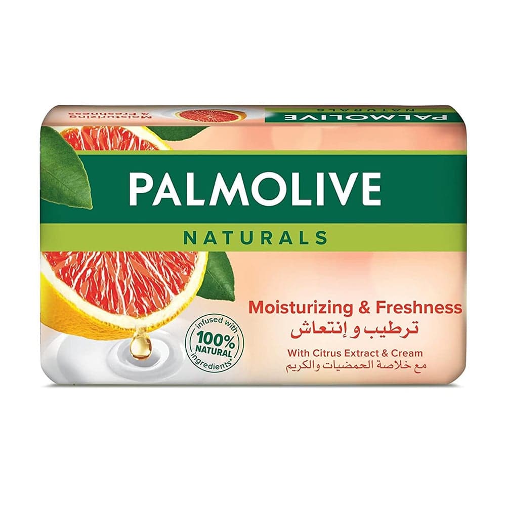 صابون پالمولیو PALMOLIVE اصل عربستان مدل عصاره مرکبات وزن 170 گرم