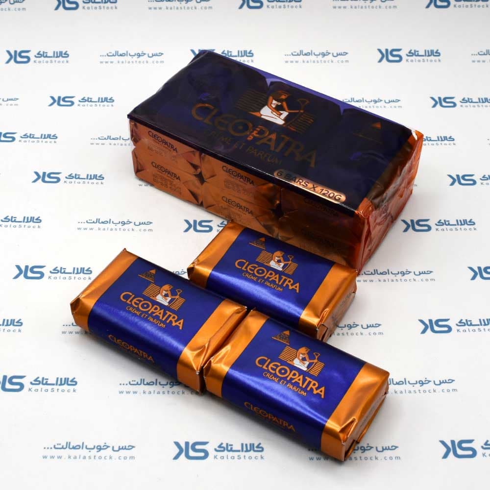 صابون کلئوپاترا CLEOPATRA اصل عربستان وزن 120 گرم — تصویر ۷