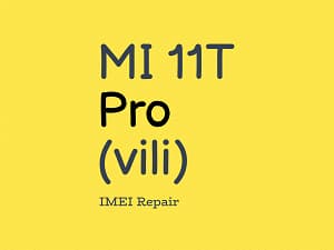 Mi 11T Pro (vili) ترمیم سریال | IMEI Repair جفت سیم