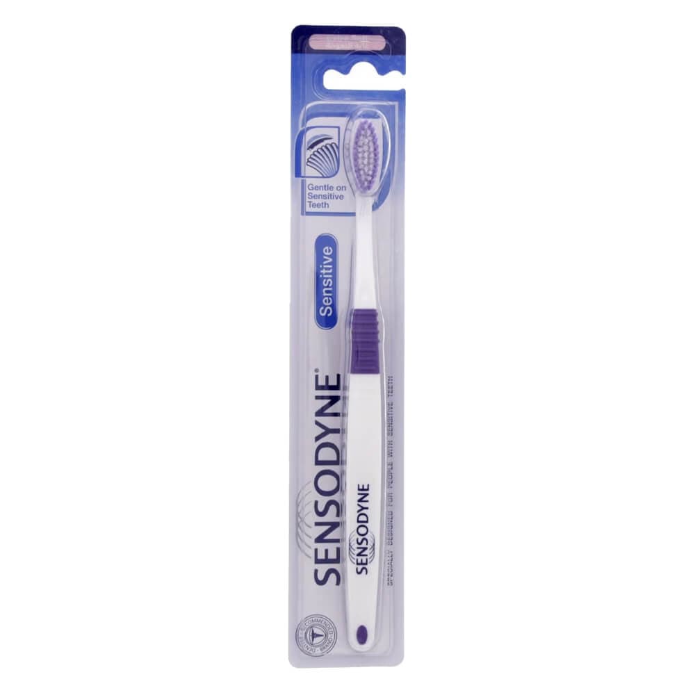 مسواک سنسوداین SENSODYNE اصل وارداتی مدل Sensitive با برس بسیار نرم