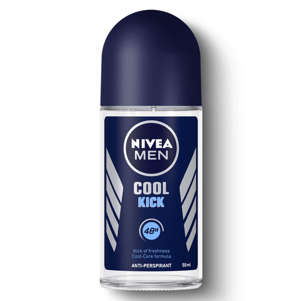مام رول مردانه ضد تعریق نیوآ NIVEA اصل آلمان مدل Cool Kick حجم 50 میلی لیتر