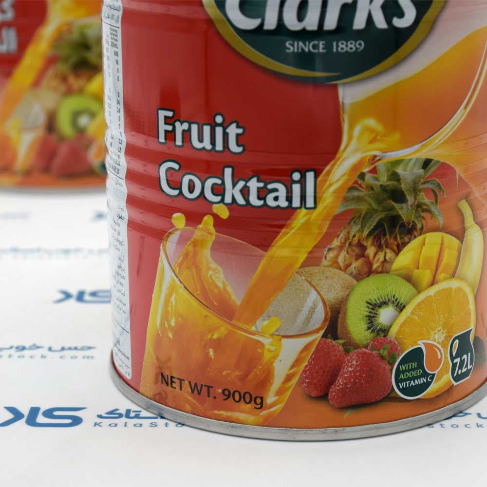 پودر شربت فوستر کلارکس FOSTER CLARK’s اصل اروپایی با طعم کوکتل میوه 900 گرمی — تصویر ۷