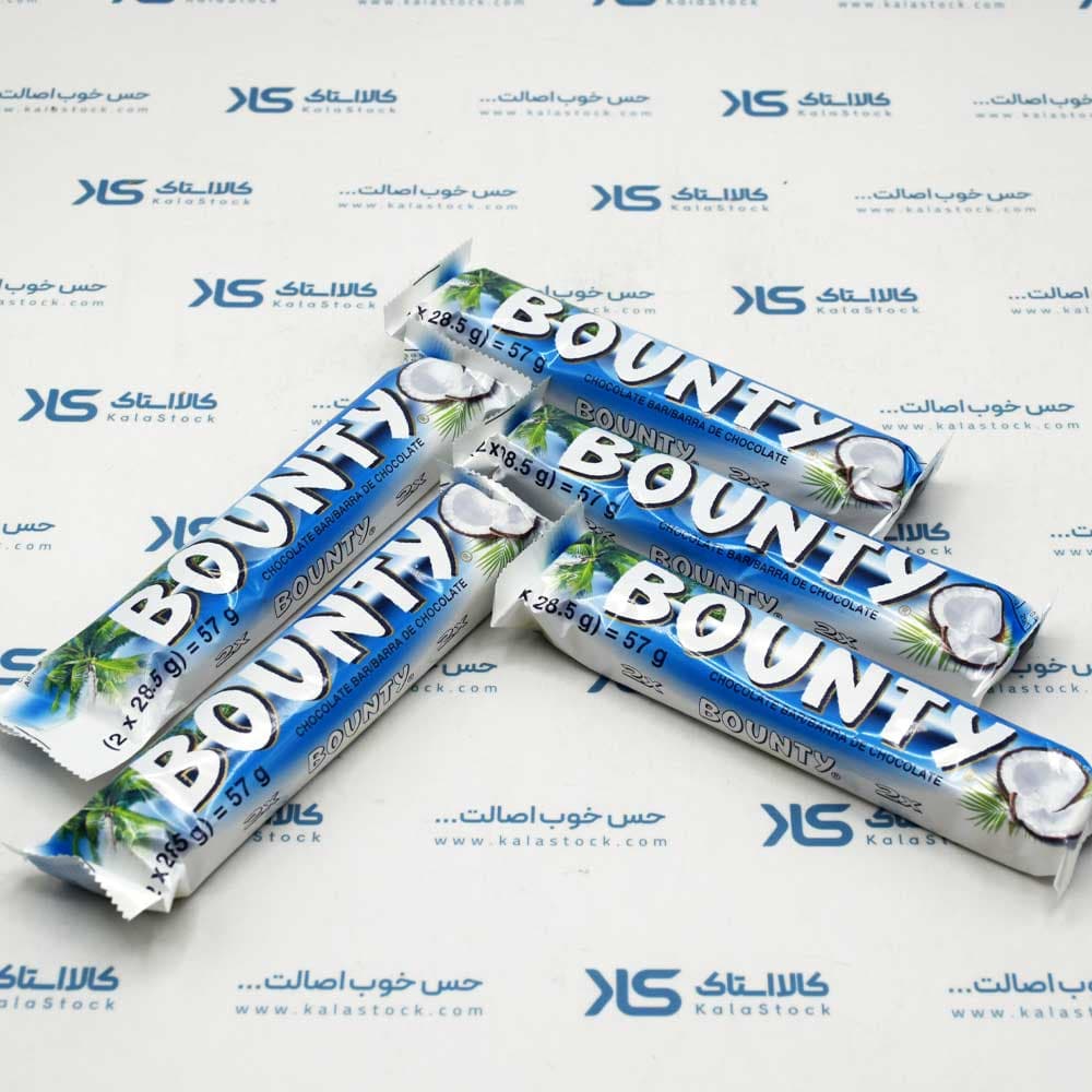 شکلات بانتی BOUNTY اصلی هلند وزن 57 گرم — تصویر ۱۰