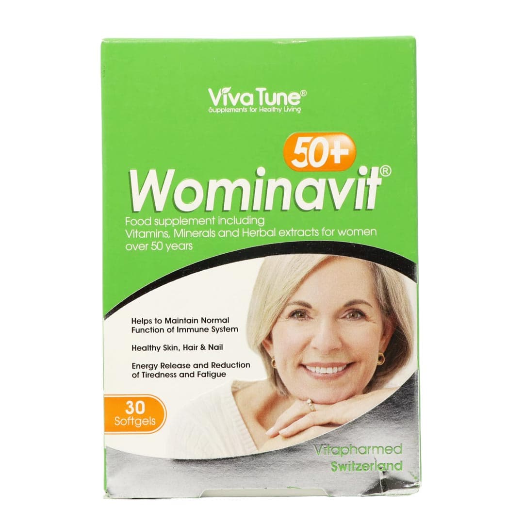 ومیناویت + 50 کپسول ژلاتینی نرم 30 عددی ویواتون