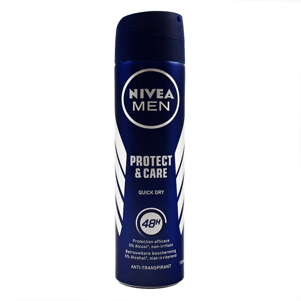 اسپری مردانه نیوآ NIVEA اصلی آلمانی مدل Protect and Care حجم 150 میلی لیتر