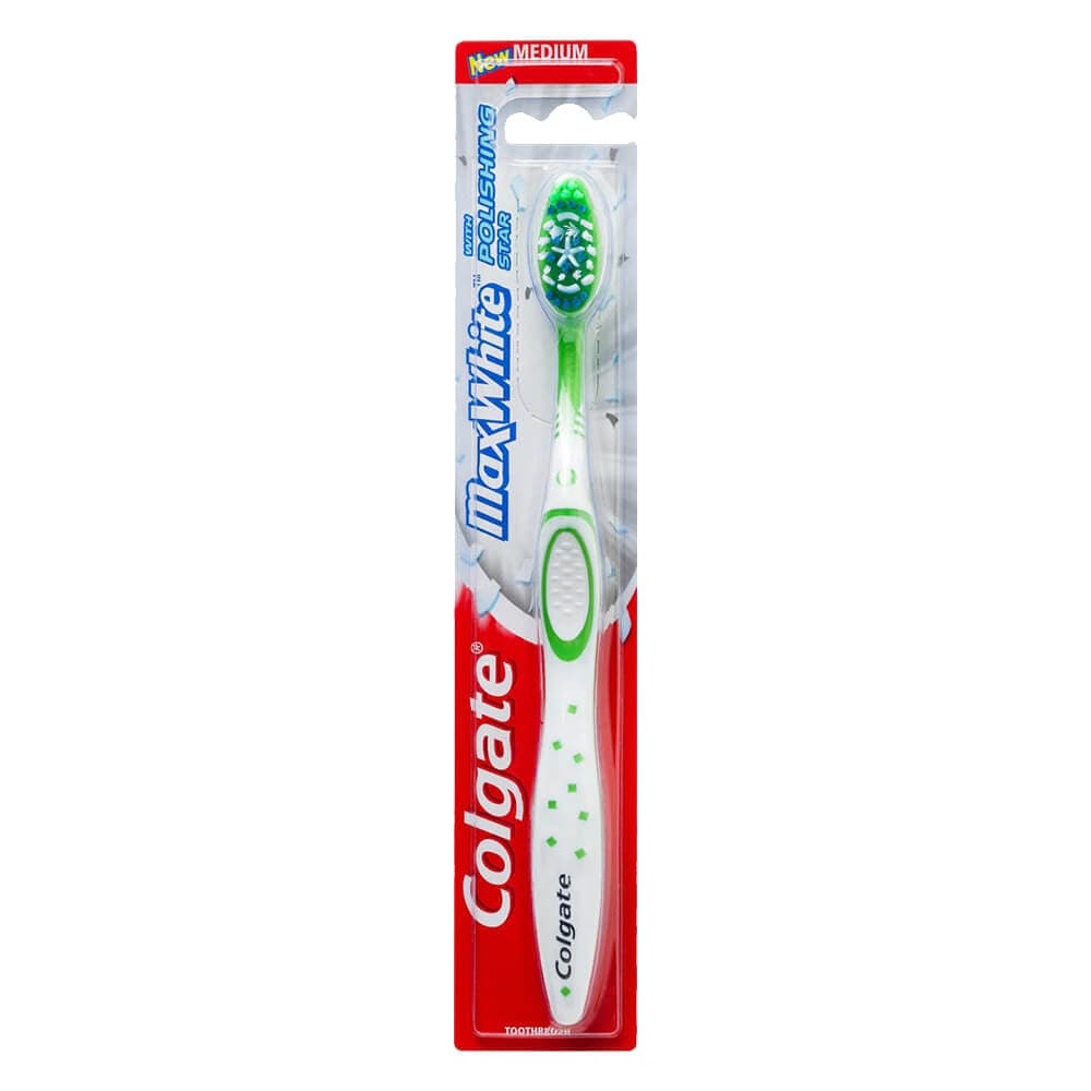مسواک کلگیت COLGATE وارداتی مدل Max White با برس مدیوم