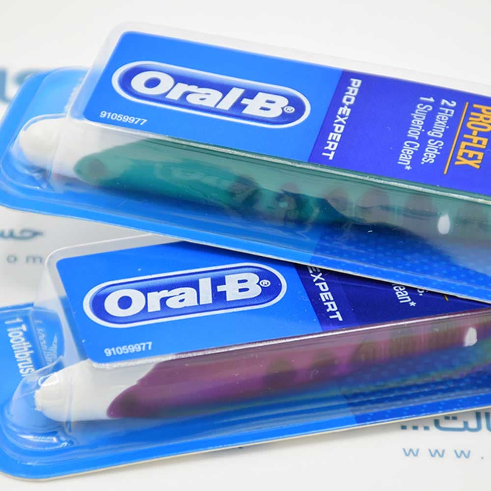 مسواک اورال بی ORAL-B اصل ایرلند مدل Pro-Flex Pro-Expert — تصویر ۷