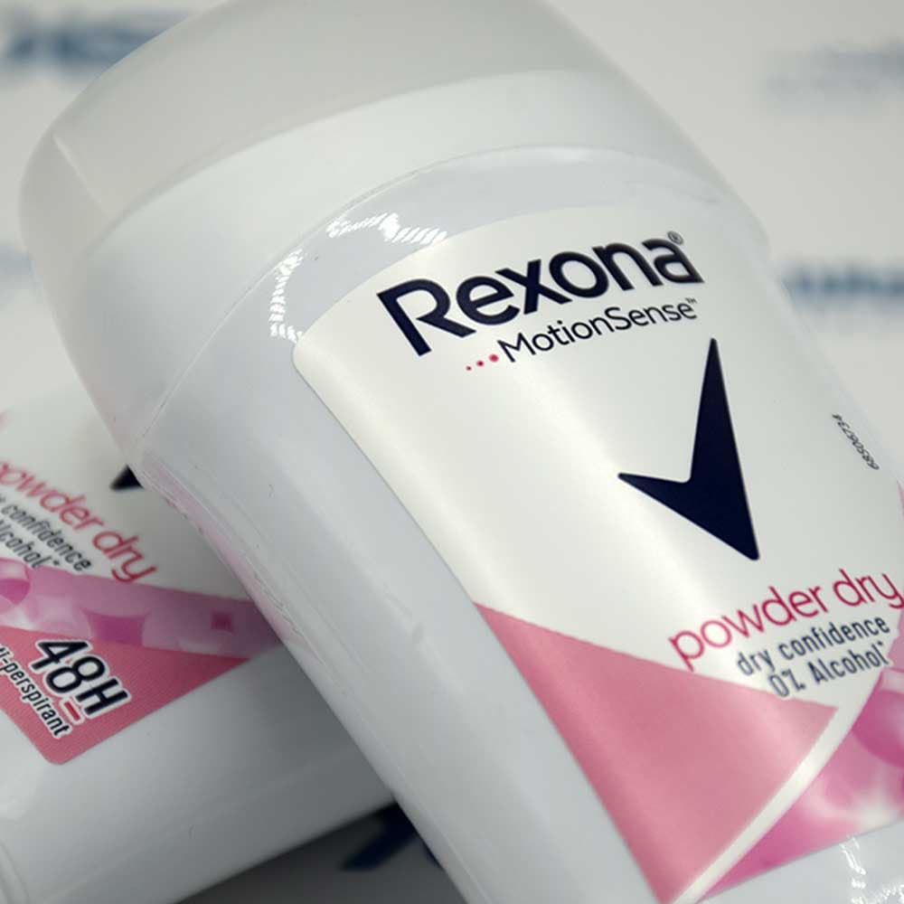 استیک ضد تعریق (مام صابونی) زنانه رکسونا REXONA اصلی مدل Powder Dry — تصویر ۳