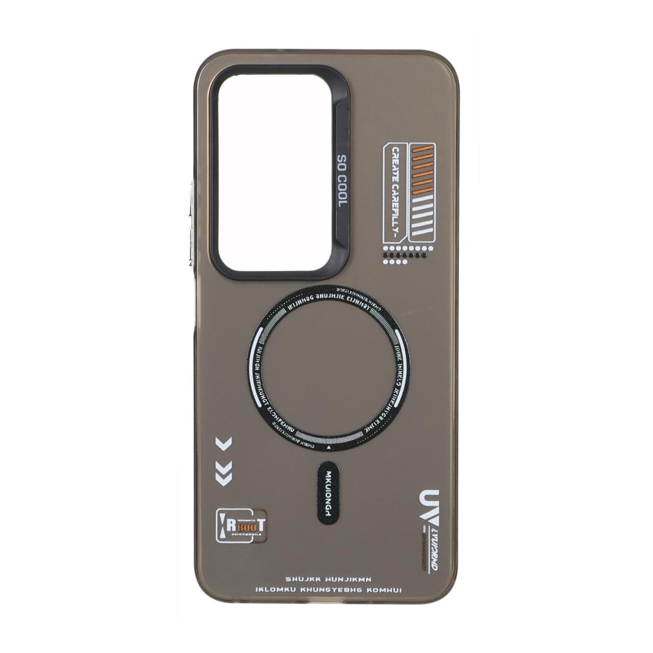 قاب SO COOL طرح مگ سیف RT مدل Xiaomi Redmi 15 4G – مشکی