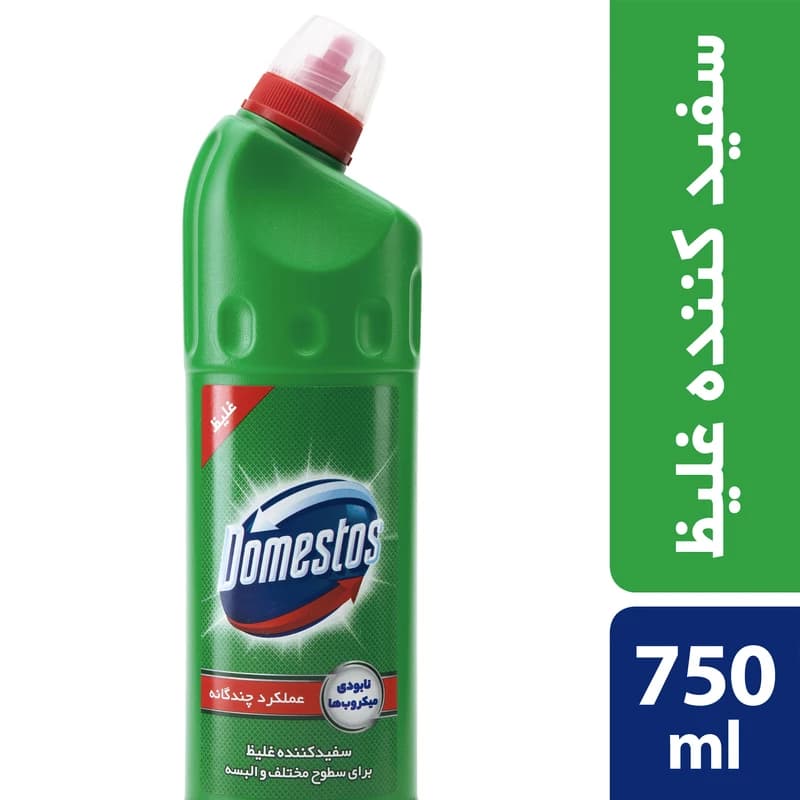مایع سفیدکننده غلیظ سطوح دامستوس مدل Mountain Breeze حجم 750 میلی لیتر — تصویر ۴