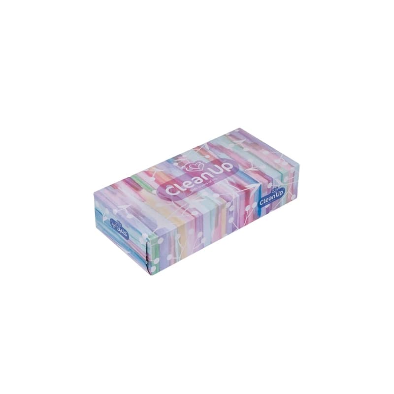 دستمال کاغذی 100 برگ کلین آپ مدل کلکسیون دکوراسیون