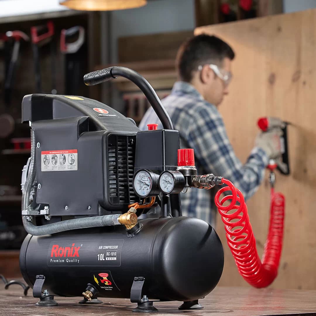 کمپرسور باد 10 لیتری رونیکس مدل RC-1010 — تصویر ۴