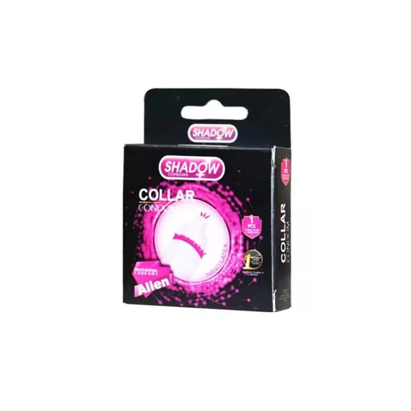 کاندوم خاردار فضایی شادو مدل COLLAR بسته 1 عددی — تصویر ۳
