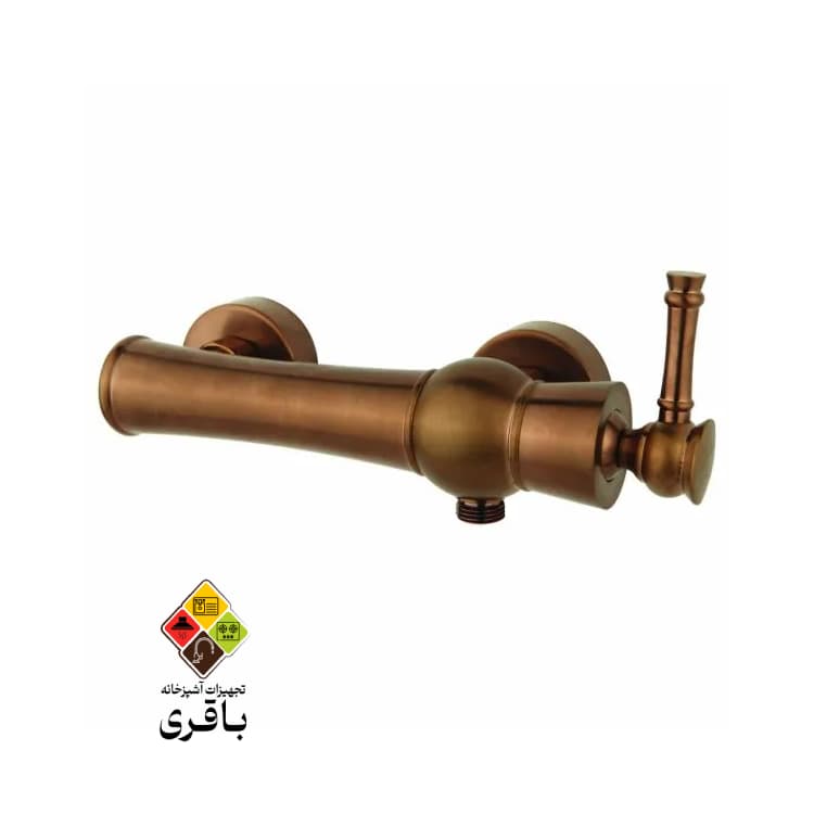 شیر توالت راسان مدل الیزه رزگلد مات