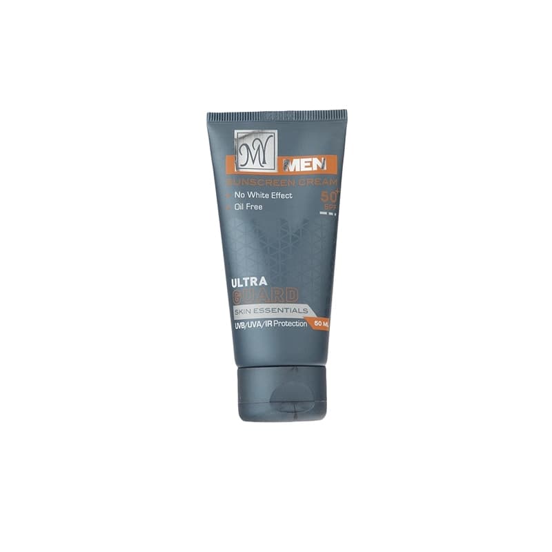 کرم ضد آفتاب بی‌رنگ آقایان مای SPF 50 مدل Ultra Guard مناسب برای انواع پوست حجم 50 میلی‌لیتر
