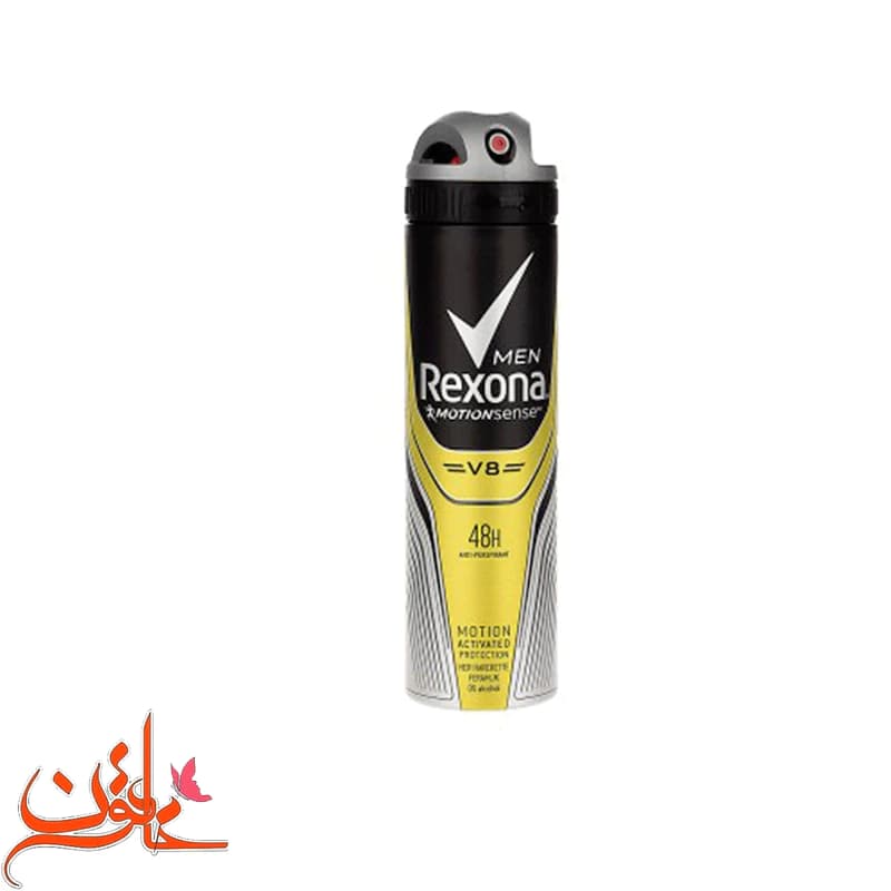 اسپری ضد تعریق مردانه رکسونا مدل V8 حجم 200 میلی لیتر — تصویر ۶
