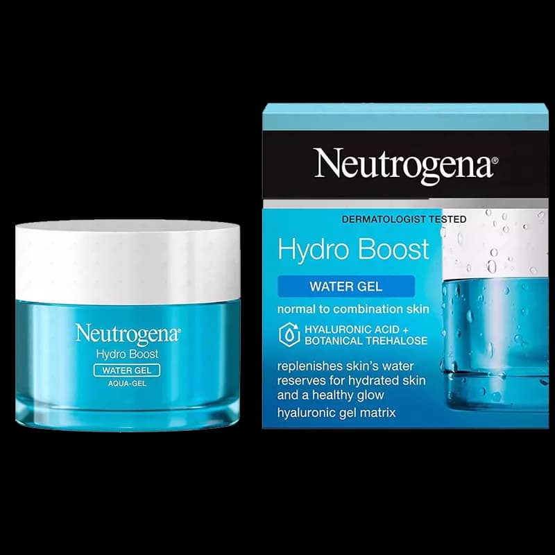 واتر ژل آبرسان صورت نوتروژینا مدل Hydro Boost حاوی هیالورونیک اسید برای پوست مختلط تا چرب