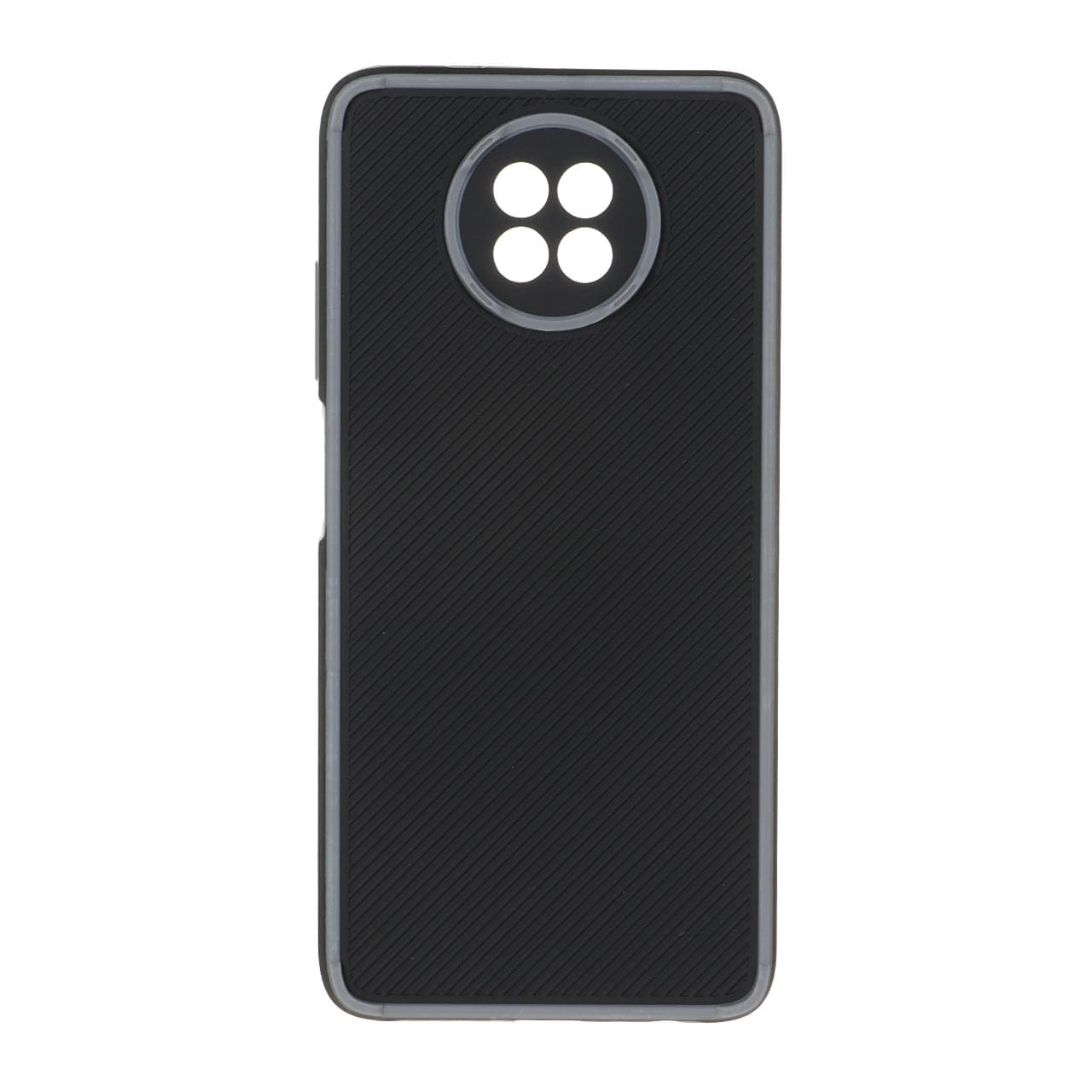 قاب کربنی محافظ لنزدار Xiaomi Redmi Note 9T / Note 9 5G – طوسی – MPS
