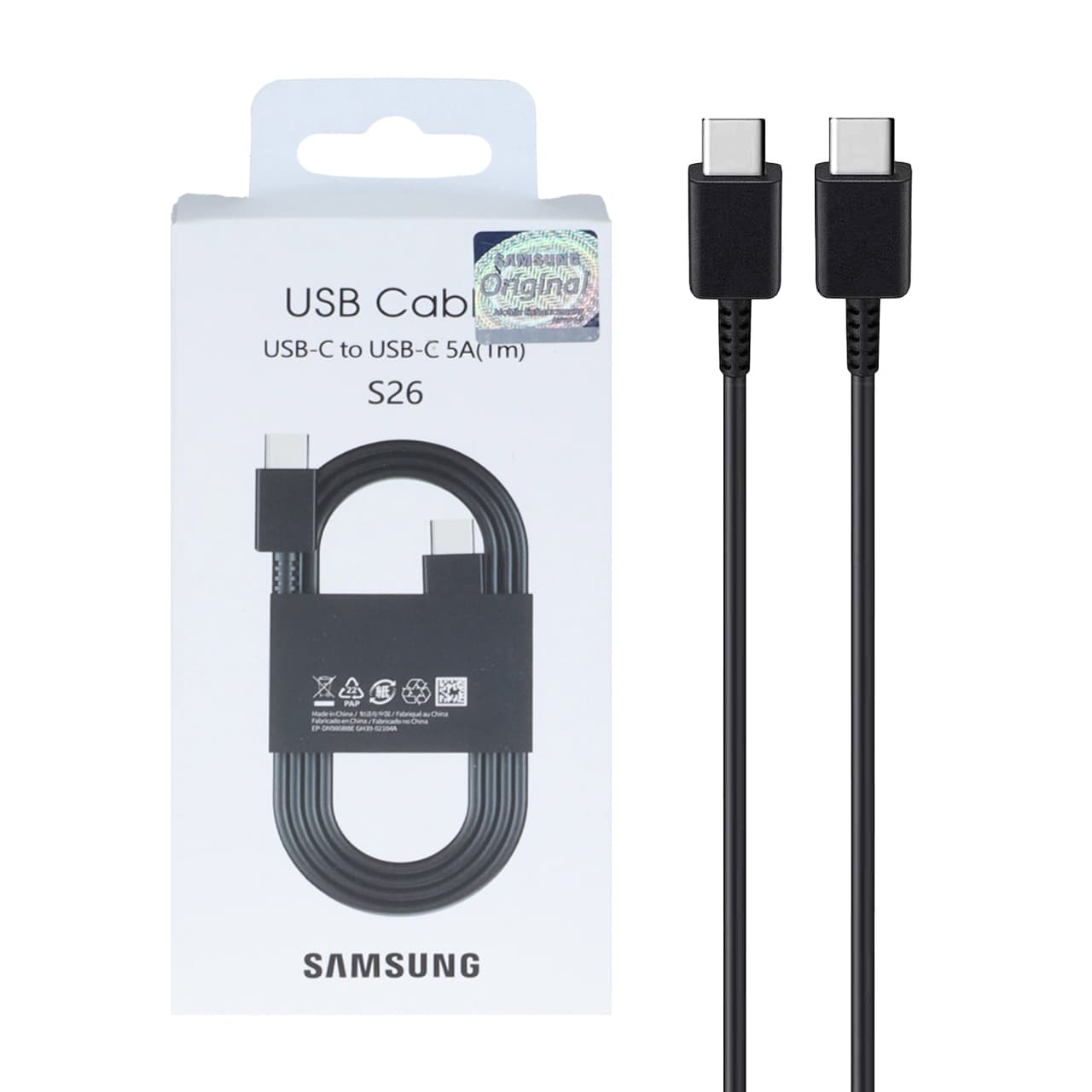 کابل شارژ فست و Samsung Type-C to Type PD مدل EP-DW767 – مشکی – kZN (گارانتی شش ماهه Kezen) — تصویر ۳