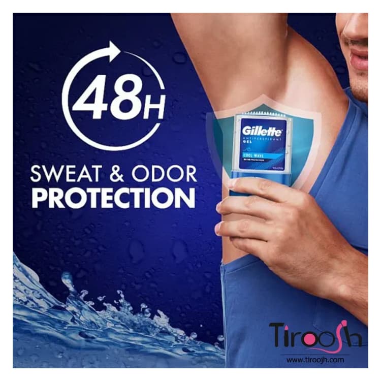 استیک ضد تعریق ژیلت مدل Cool Wave حجم 75 میلی لیتر — تصویر ۶